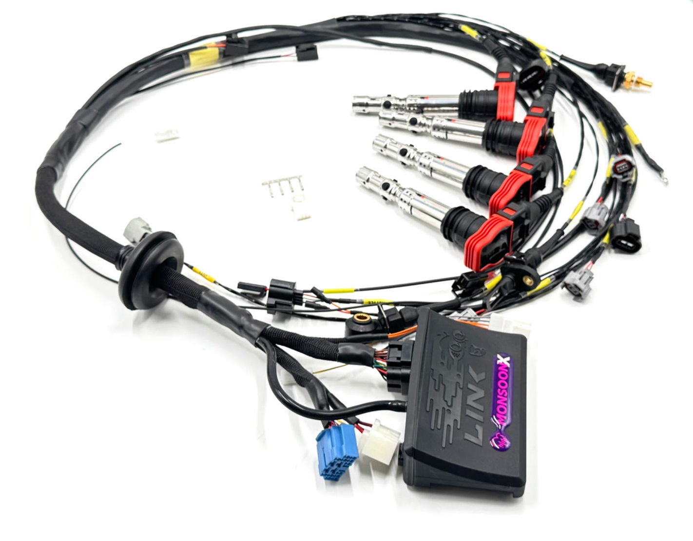 AE86後期 5バルブ 4スロ C3 (黒コイル) Monsoon SET