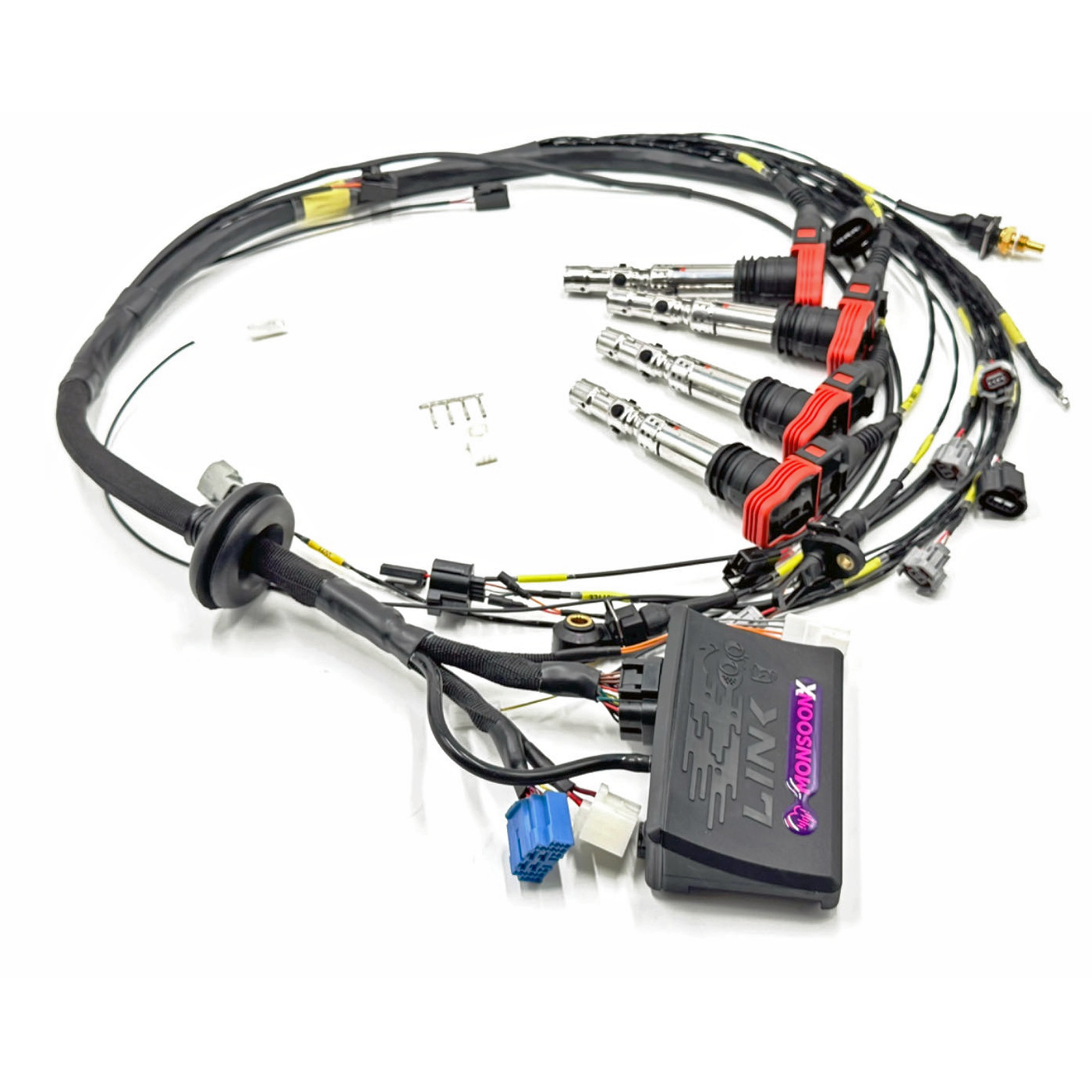 AE86後期 5バルブ 4スロ C3 (赤コイル) Monsoon SET