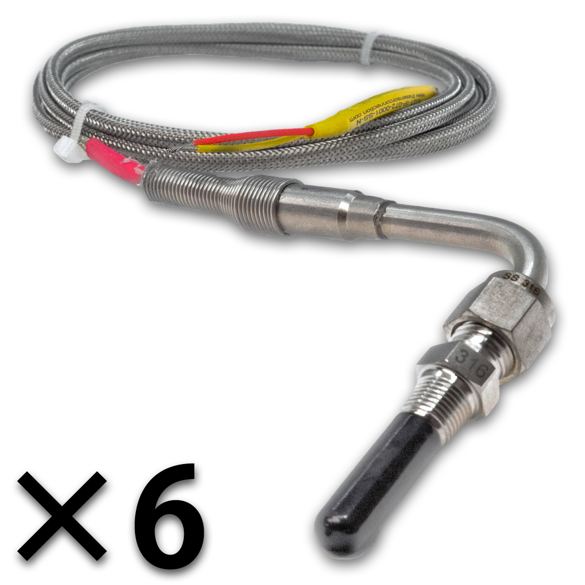 6 x Exhaust Gas Temperature Probe Bundle (EGTs)
